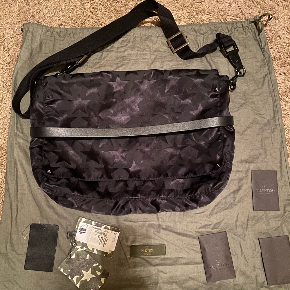 100% Authentic Valentino Garavani Messenger Bag